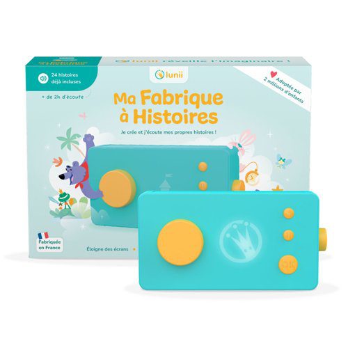 Retrouvez ma voix pour des histoires audios chez Lunii