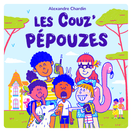 Les Couz' pépouzes voix de personnages histoire audio